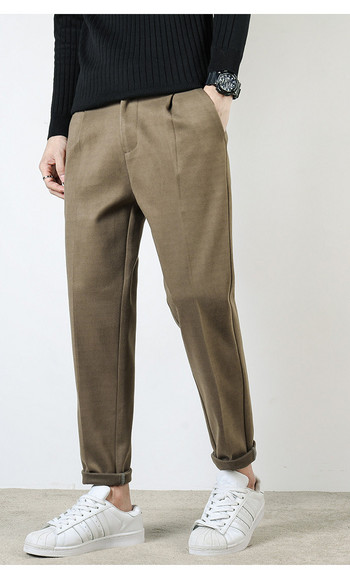 Ανδρικό σπορ-κομψό παντελόνι με τσέπες