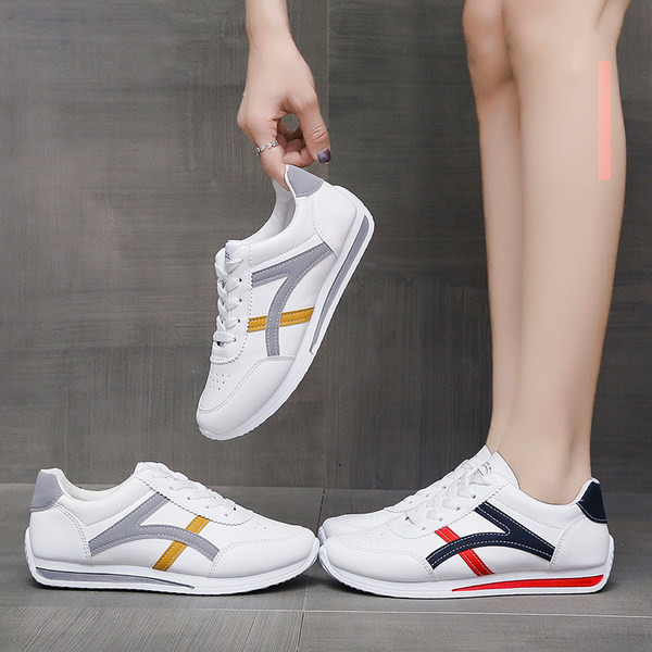 Tenisi casual din piele ecologica pentru femei