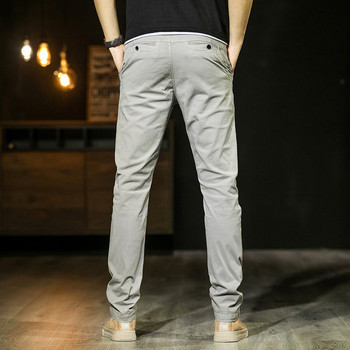 Дълги мъжки ежедневни панталони с джобове