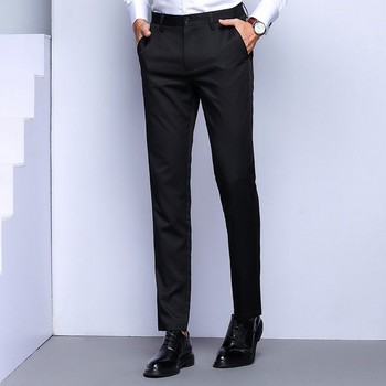Елегантни мъжки панталони прав модел