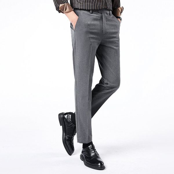 Pantaloni barbatesti la moda cu lungimea de 9/10