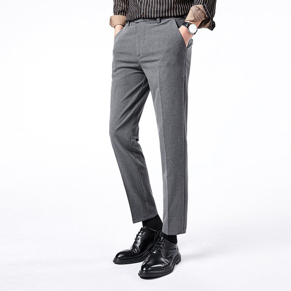 Pantaloni barbatesti la moda cu lungimea de 9/10