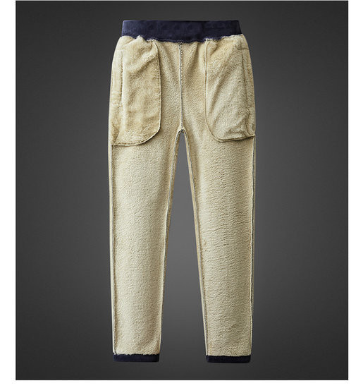 Pantaloni sport pentru bărbați cu căptușeală cu cravate