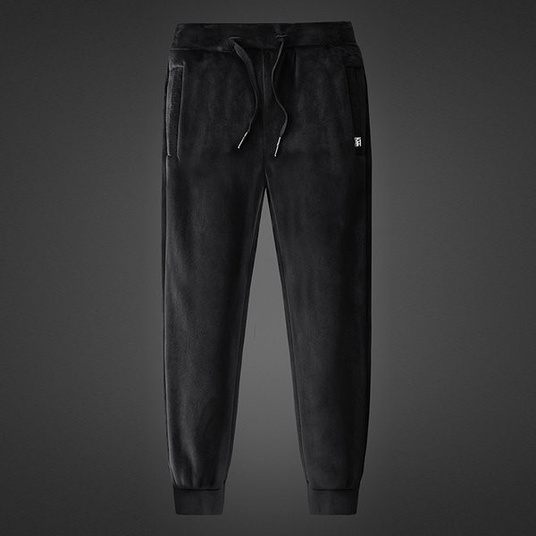 Pantaloni sport pentru bărbați cu căptușeală cu cravate