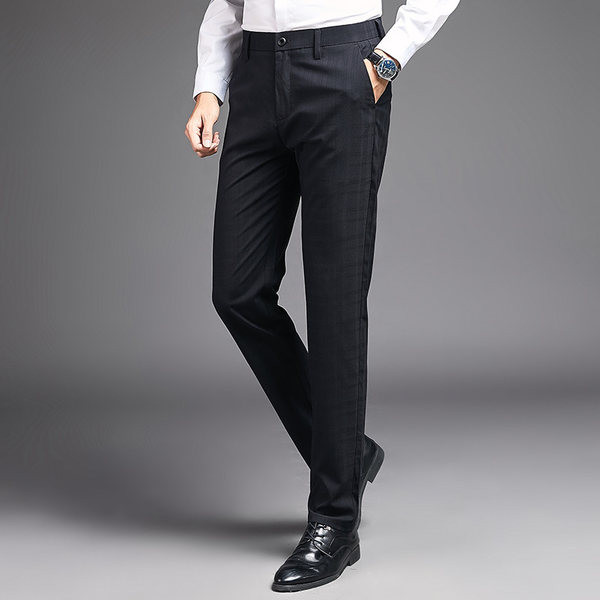 Ανδρικό καρό παντελόνι ίσιο μοντέλο