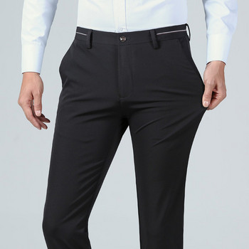 Мъжки ежедневен панталон с джобове и копче