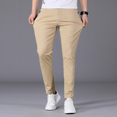 Plānas pavasara-rudens bikses pieguļošs modelis