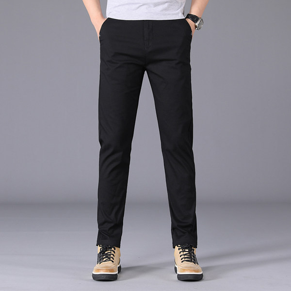 Pantaloni subțiri de primăvară-toamnă model montat