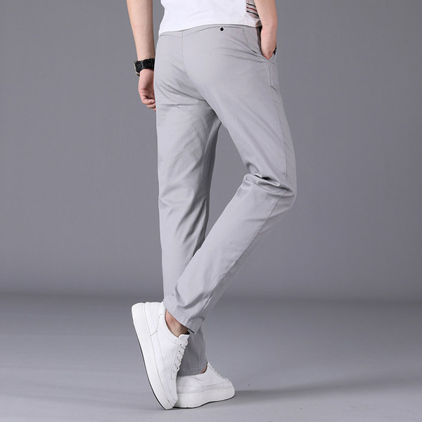 Pantaloni subțiri de primăvară-toamnă model montat