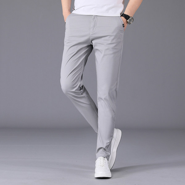 Pantaloni subțiri de primăvară-toamnă model montat