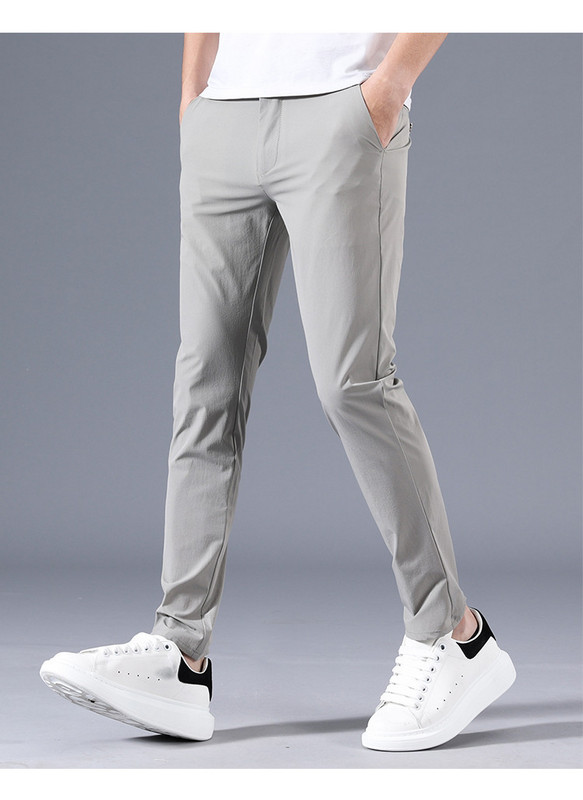 Pantaloni elastici pentru bărbați pentru uz zilnic