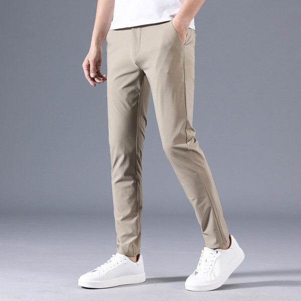 Pantaloni elastici pentru bărbați pentru uz zilnic