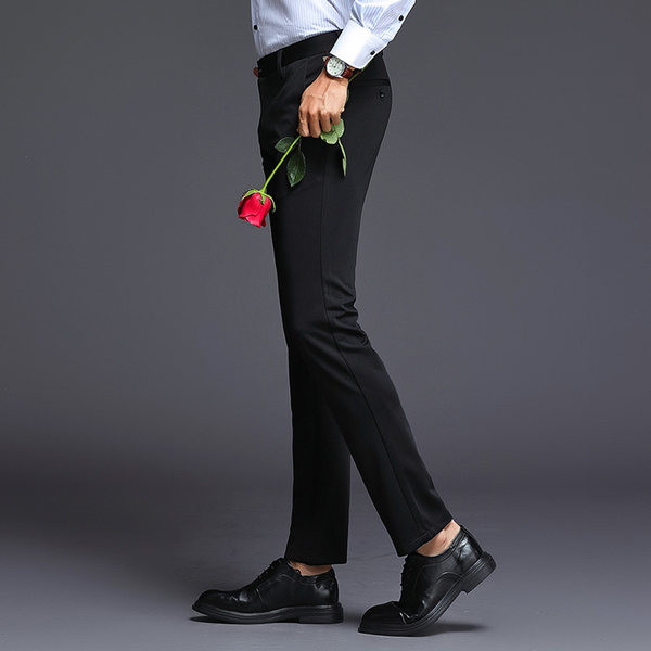 Pantaloni elastic barbati - model elegant