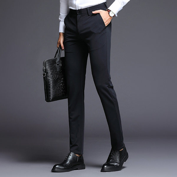 Pantaloni elastic barbati - model elegant