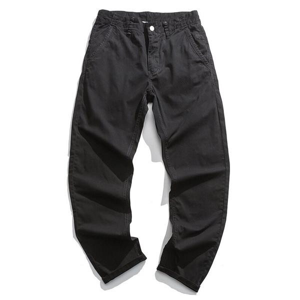 Model nou de pantaloni sport-eleganti cu buzunare