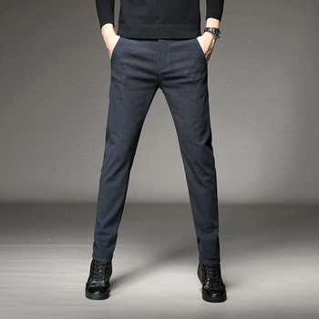 Нов модел мъжки дълъг панталон с джобове 