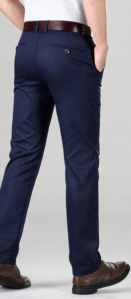 Pantaloni barbati primavara-toamna model drept