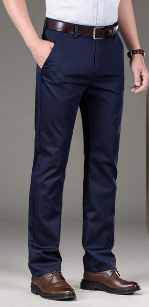 Pantaloni barbati primavara-toamna model drept