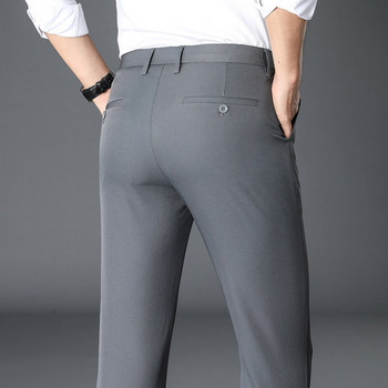 Мъжки еластични панталони със стандартна талия