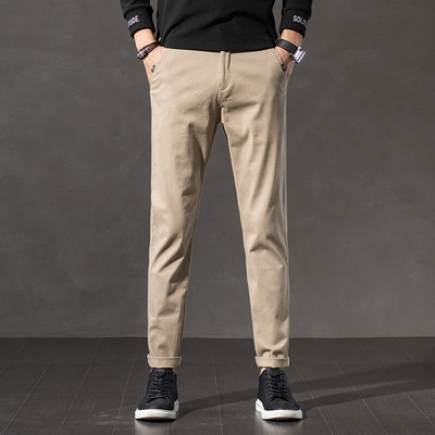 Модерен мъжки панталон - прав модел