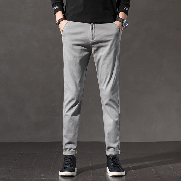 Pantaloni barbati moderni - model drept