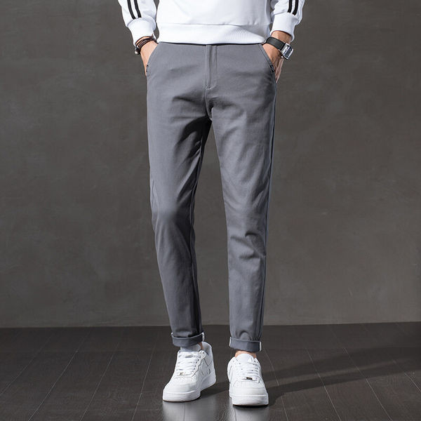 Pantaloni barbati moderni - model drept