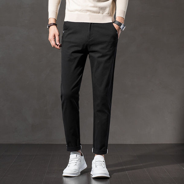 Pantaloni barbati moderni - model drept