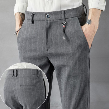 Ανδρικό μακρύ παντελόνι με τσέπες σε πολλά χρώματα