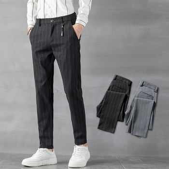 Ανδρικό μακρύ παντελόνι με τσέπες σε πολλά χρώματα