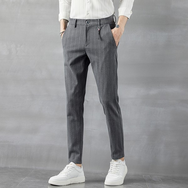 Pantaloni lungi de barbati cu buzunare in mai multe culori