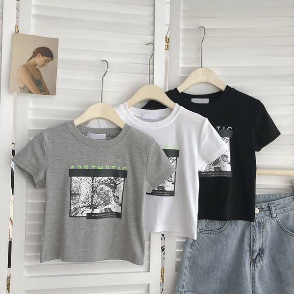 Tricou casual dama cu maneca scurta si imprimeu