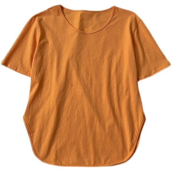 Tricou subțire din bumbac cu decolteu oval