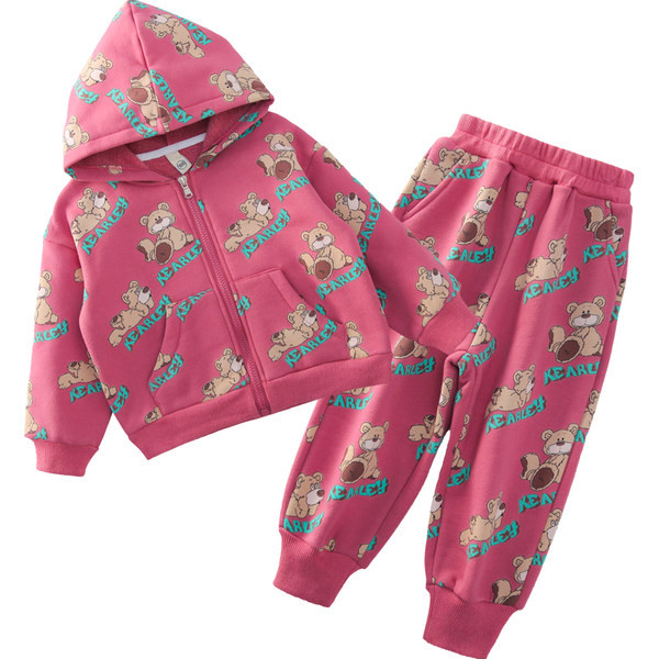 Set sport pentru copii din două părți cu aplicare de culoare