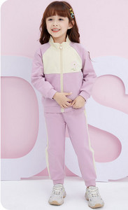 Echipa zilnică de copii cu fermoar pentru fete