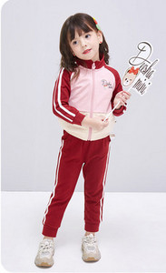 Echipa zilnică de copii cu fermoar pentru fete