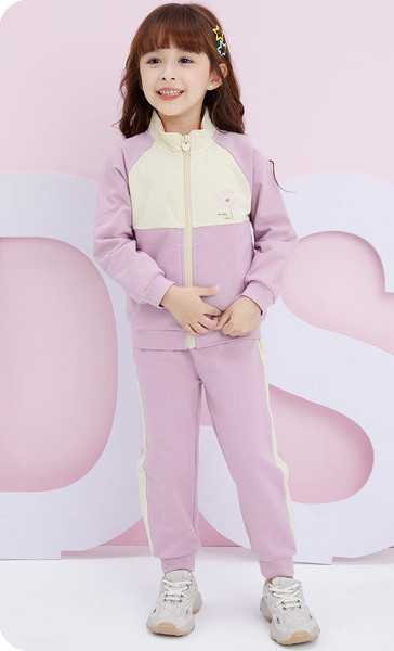 Echipa zilnică de copii cu fermoar pentru fete