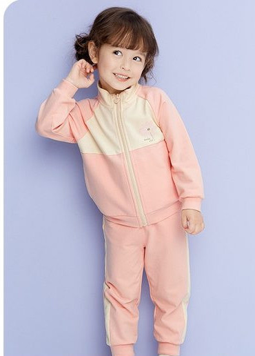 Echipa zilnică de copii cu fermoar pentru fete