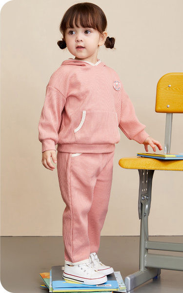 Echipa zilnică de copii cu fermoar pentru fete