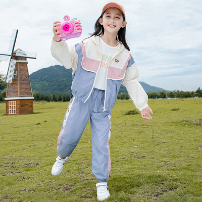 Set sport pentru copii din două părți pentru fete