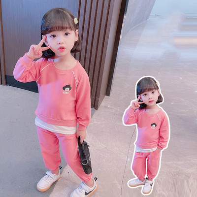 Set copii de toamna pentru fete din 2 piese