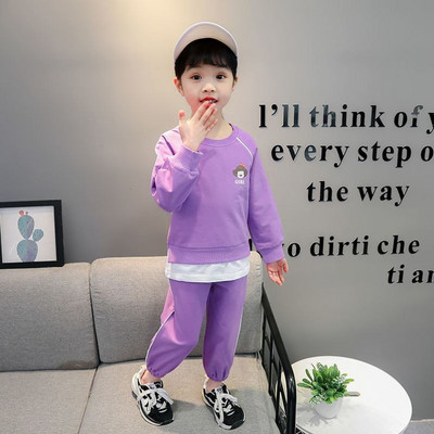 Set copii de toamna pentru fete din 2 piese