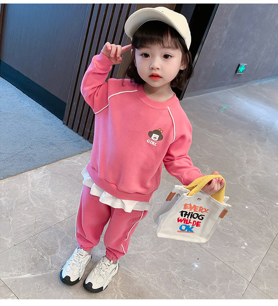 Set copii de toamna pentru fete din 2 piese