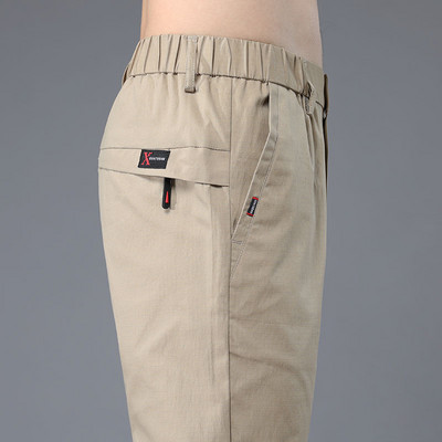 Pantaloni subțiri de primăvară-toamnă cu talie elastică