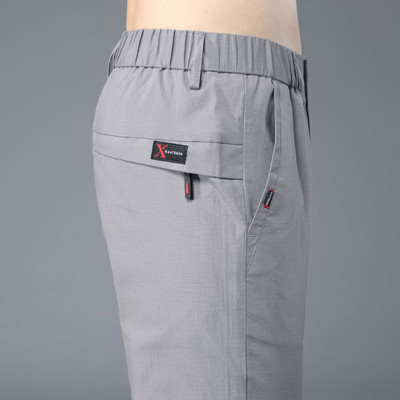 Pantaloni subțiri de primăvară-toamnă cu talie elastică