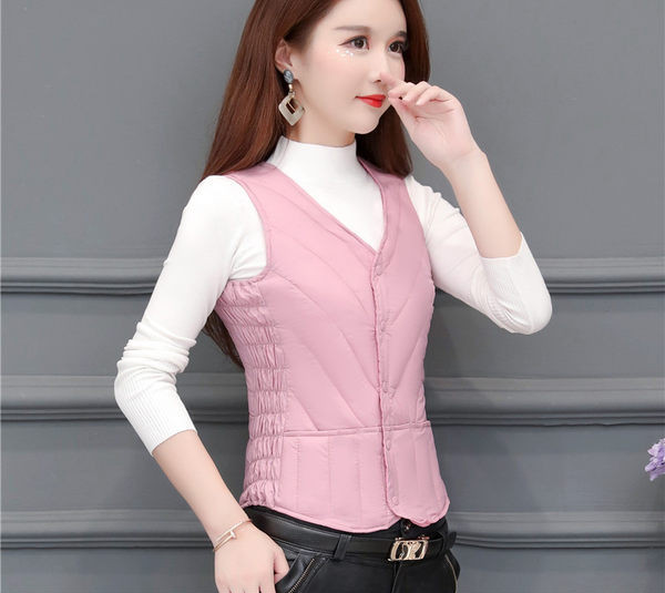 Vesta de dama mulata, cu captuseala calda