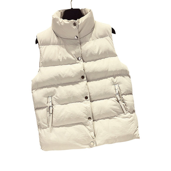 Vesta de iarna din bumbac cu inchidere - nasturi