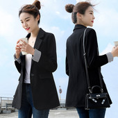 Palton scurt și subțire de damă elegant, cu nasture