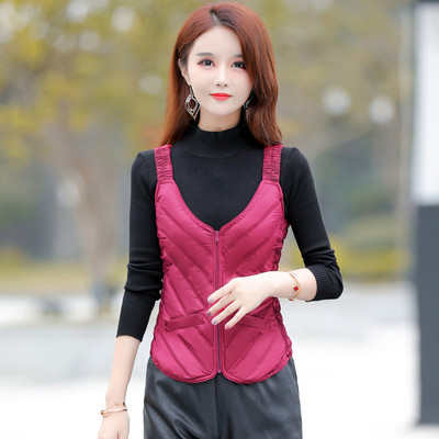 Model nou vesta primavara-toamna cu fermoar - model montat