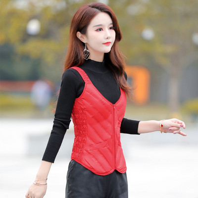 Model nou vesta primavara-toamna cu fermoar - model montat