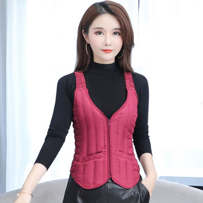 Model nou vesta primavara-toamna cu fermoar - model montat